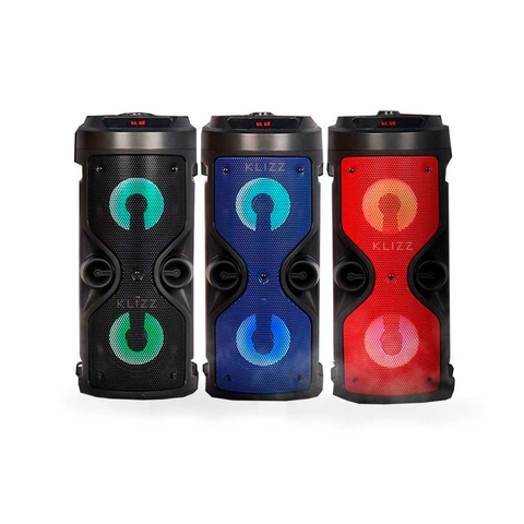 Caixa De Som Xtrad Bluetooth Obass Box Led Portátil
