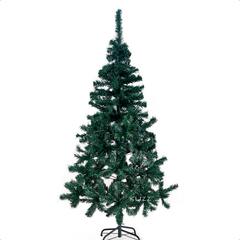 Arvore de Natal 2,40Metros Pinheiro Verde Grande Pé de Ferro