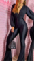 Calça Feminina Cirre Flare Preta na internet