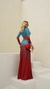 Vestido Longo Abertura Floral