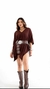 Cropped boho com capa - comprar online