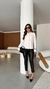 Camisa com botão forrada branca - Lady Day |  Loja Online de Moda Feminina