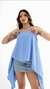 Cropped boho com capa - loja online