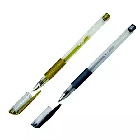 CANETA GEL METALIZADA - KAZ