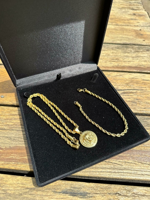 Kit Medusa Ouro