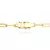 Corrente Cartie Longa 5mm (Fecho Gaveta Duplo) - Banho Ouro - SLATT