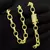 Corrente Cartie Cravejada - Banho Ouro - SLATT