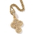 Pingente Mini Cruz - Banho Ouro