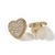 Brinco Heart Max - Banho Ouro