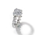 Anel Heart Rock - Banho Prata - comprar online