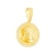 Pingente Face de Jesus 3D - Banho Ouro - comprar online