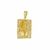 Pingente Jesus Cristo Cravejado 4D - Banho Ouro - comprar online
