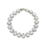 Pulseira com Pedras Ovais - Banho Prata