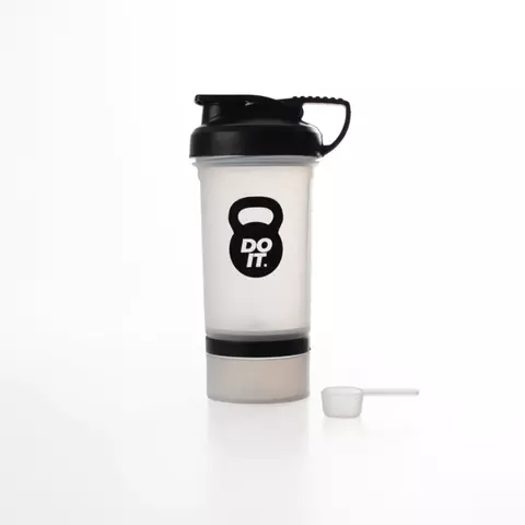 SHAKER FLIP COLOR TRANSPARENTE DO IT 500ml (2 EN 1 + Scoop)