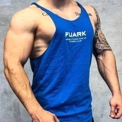 MUSCULOSA STRINGER FEARLESS BLUE