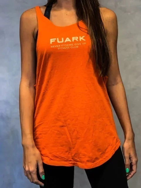 MUSCULOSA STRINGER FEARLESS ORANGE