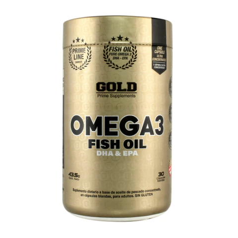 OMEGA 3 FISH OIL X 30 CAPS - GOLD NUTRITION