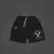 SHORT RUSTIC GYM BLACK