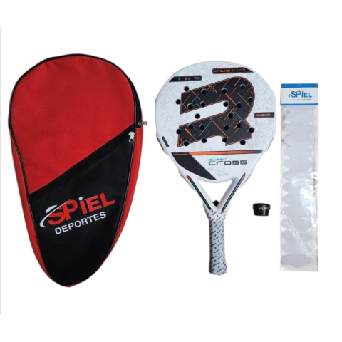 Paleta Royal Cross White + Funda Roja - comprar online