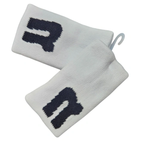 Muñequera Royal Blanco y Negro