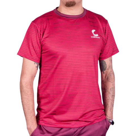Remera Deportiva Hombre Corveth Terracota