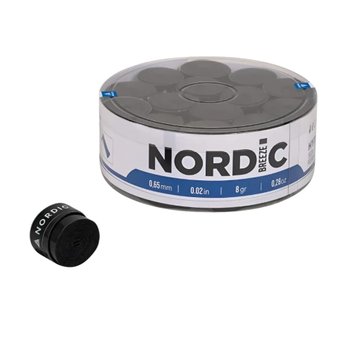 Caramelera Cubre Grip Lisos Negros Nordic X28 Padel Tenis - comprar online