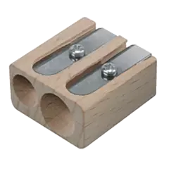 Sacapuntas De Madera Pro Natura Dúo 16pz Lyra