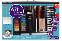 Set de Arte Con Caballete de aluminio 150pz Daler Rowney