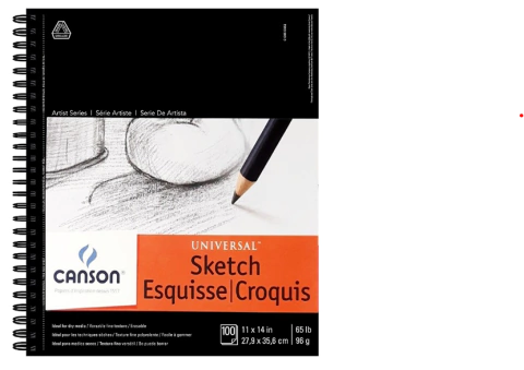 Albúm Universal Sketch Artist Series Canson 27.5X35 100hojas