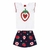 Conjunto Menina Blusa e Shorts-Saia Moranguinhos - comprar online