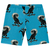 Pijama Menino Estampa Brilha no Escuro Dinossauro Skate - Tagarela Kids