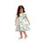 Vestido em Voil Estampa Floral Verde com forro na internet