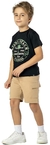 Conjunto Masculino Camiseta 1/2 Malha Bermuda Moletinho c/ Elástico e Bolsos Cargo. ARTE: Silk “MIAMI BEACH FLORIDA - comprar online