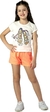 Conjunto em malha com shorts em moletinho - comprar online