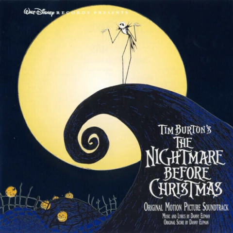 CD-Danny Elfman...Tim Burton's The Nightmare Before Christmas (Original Motion Picture Soundtrack)