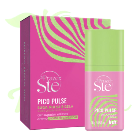 PICO PULSE MELANCIA SUGA , VIBRA, PULSA E GELA