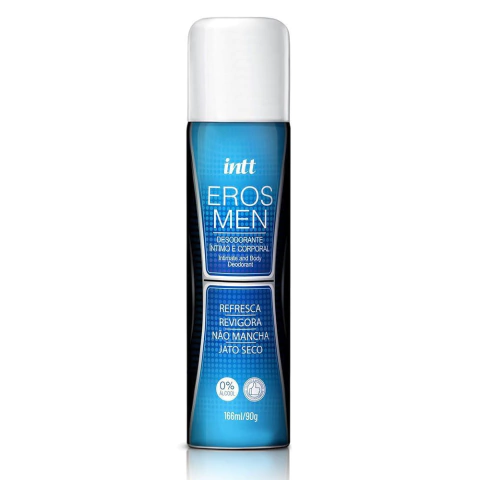 DESODORANTE MASCULINO EROS MEN 166ML INTT