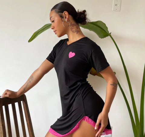 CAMISOLA MARILU PRETA