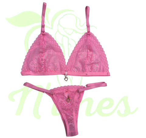 CONJUNNTO VICK - ROSA CLARO