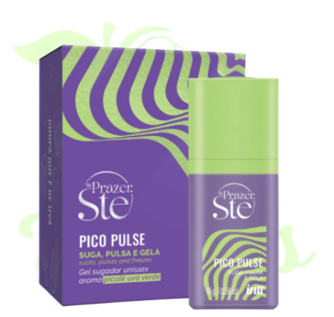 PICO PULSE UVA VERDE SUGA , VIBRA , PULSA E GELA