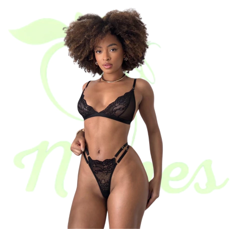 CONJUNTO RAYSA - PRETO