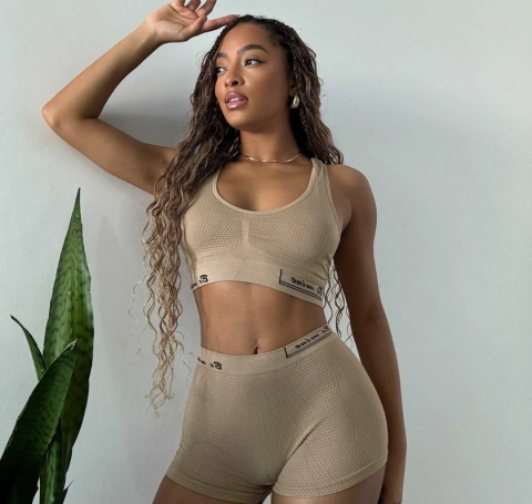 CONJUNTO BRENDA BEGE