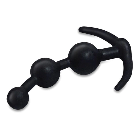 PLUG ANAL ESFERAS COM ALÇA DIVERSÃO AO CUBO