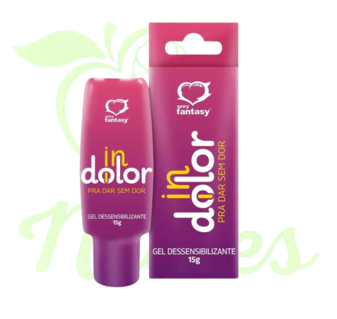 INDOLOR PARA DAR SEM DOR DESSENSILIZANTE GEL 15G SEXY FANTASY