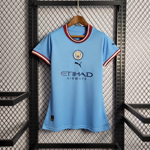 Camisa I Manchester City 22/23 - Feminino