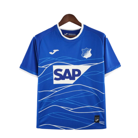 Camisa Hoffenheim I 22/23 - Torcedor Joma Masculina - Azul com detalhes em branco