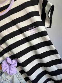 Remera Buena Gente rayada 1 - comprar online