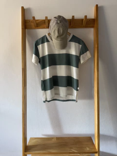 Remera CALA VERDE RAYADA en internet