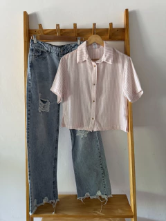 Camisa NERA RAYADA - A otra cosa Mariposa