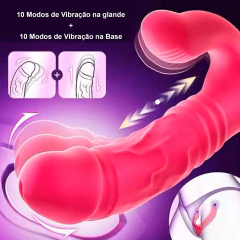 Vibrador G-Spot Sobe e Desce com controle remoto - 3 motores - Recarga USB - comprar online